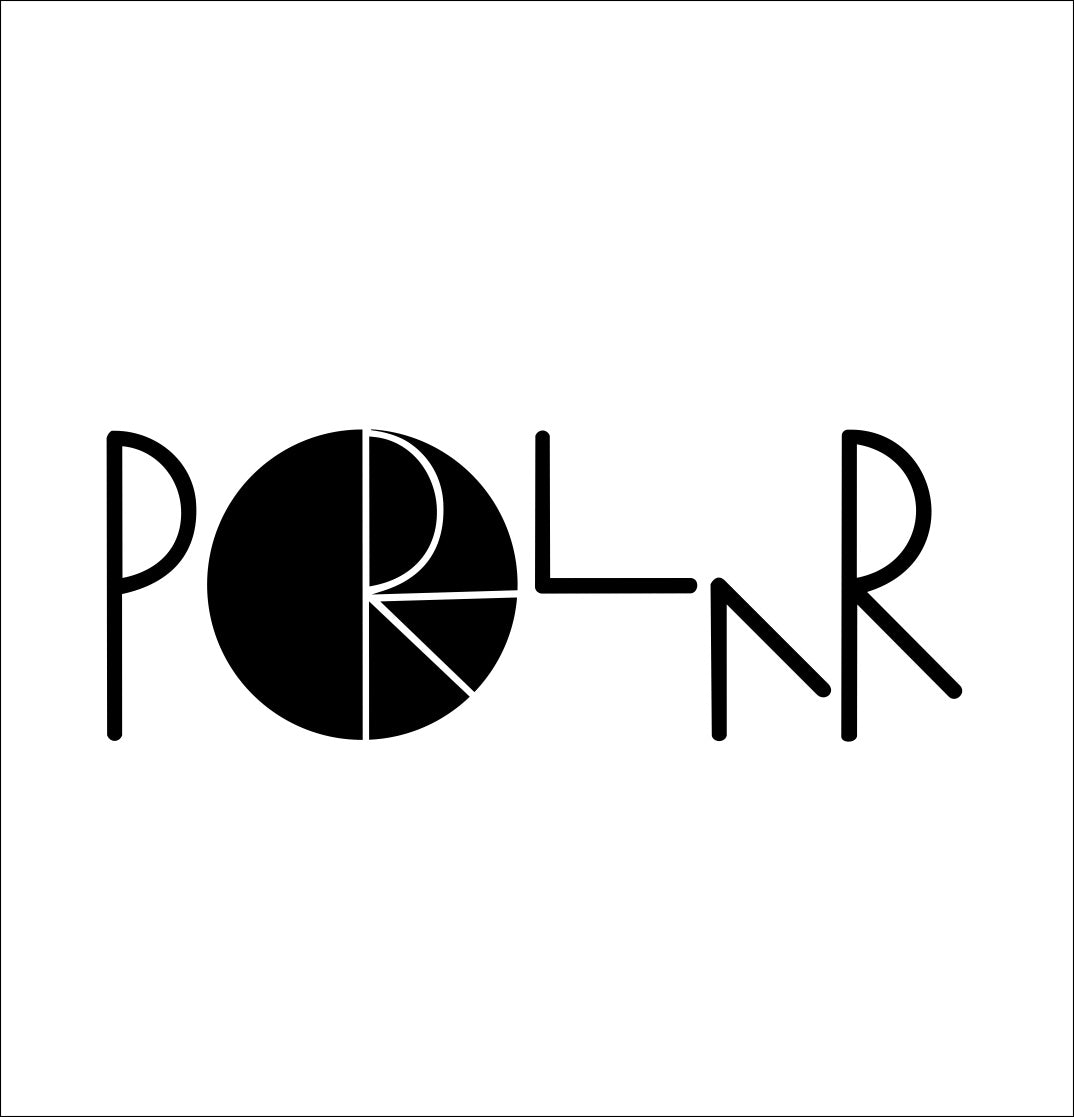 Polar Skateboards decal, skateboarding decal, car decal sticker