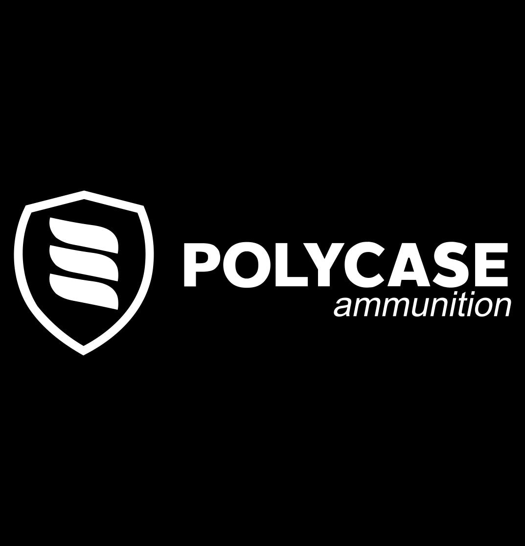 Polycase decal, firearm decal, car decal sticker