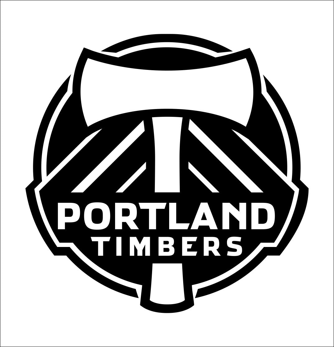 Portland Timbers decal, car decal sticker