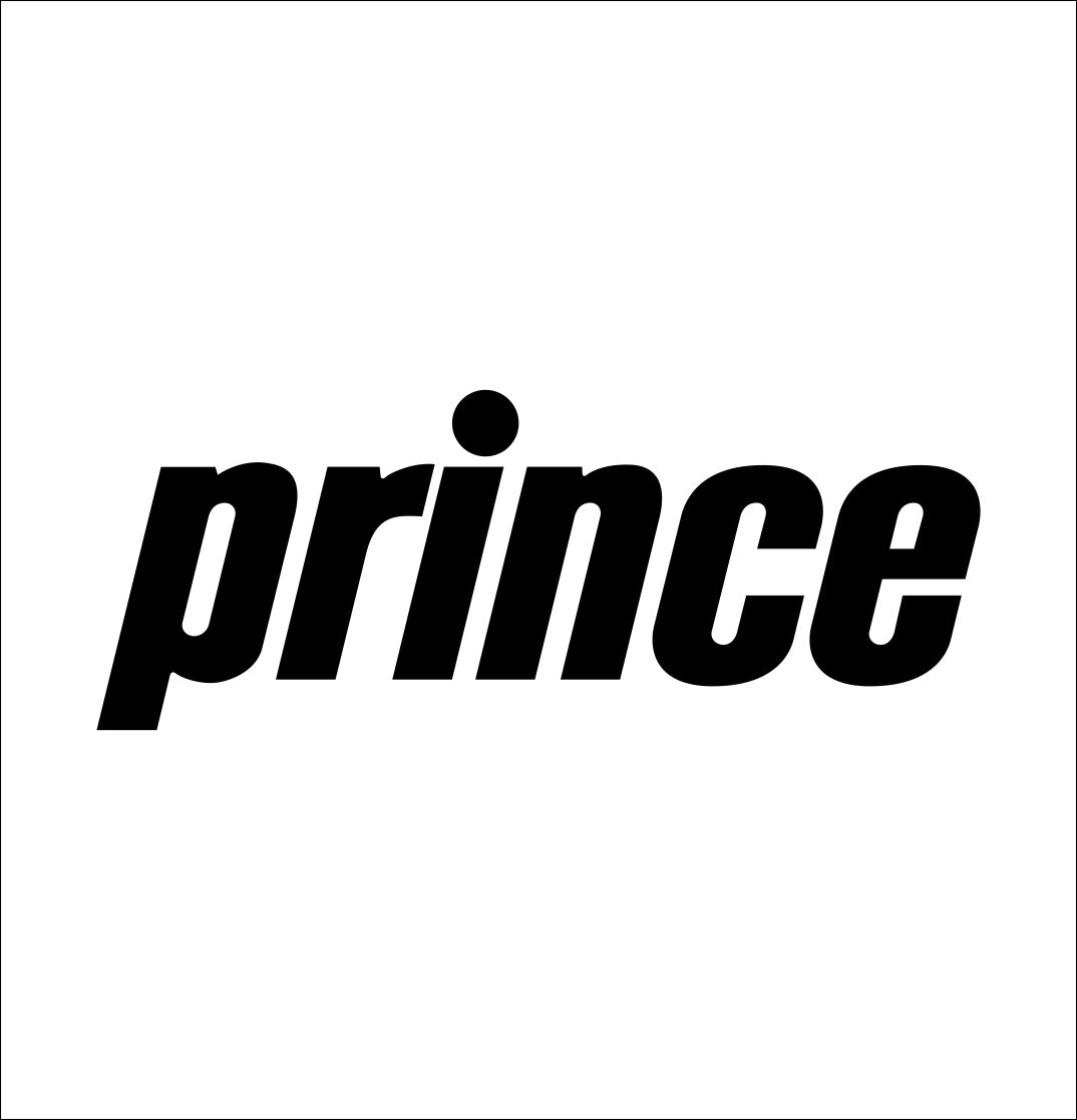 prince sports decal, car decal sticker