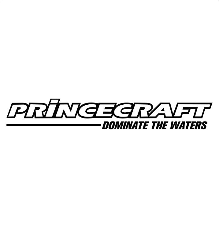 Princecraft E decal