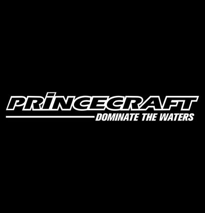 Princecraft E decal