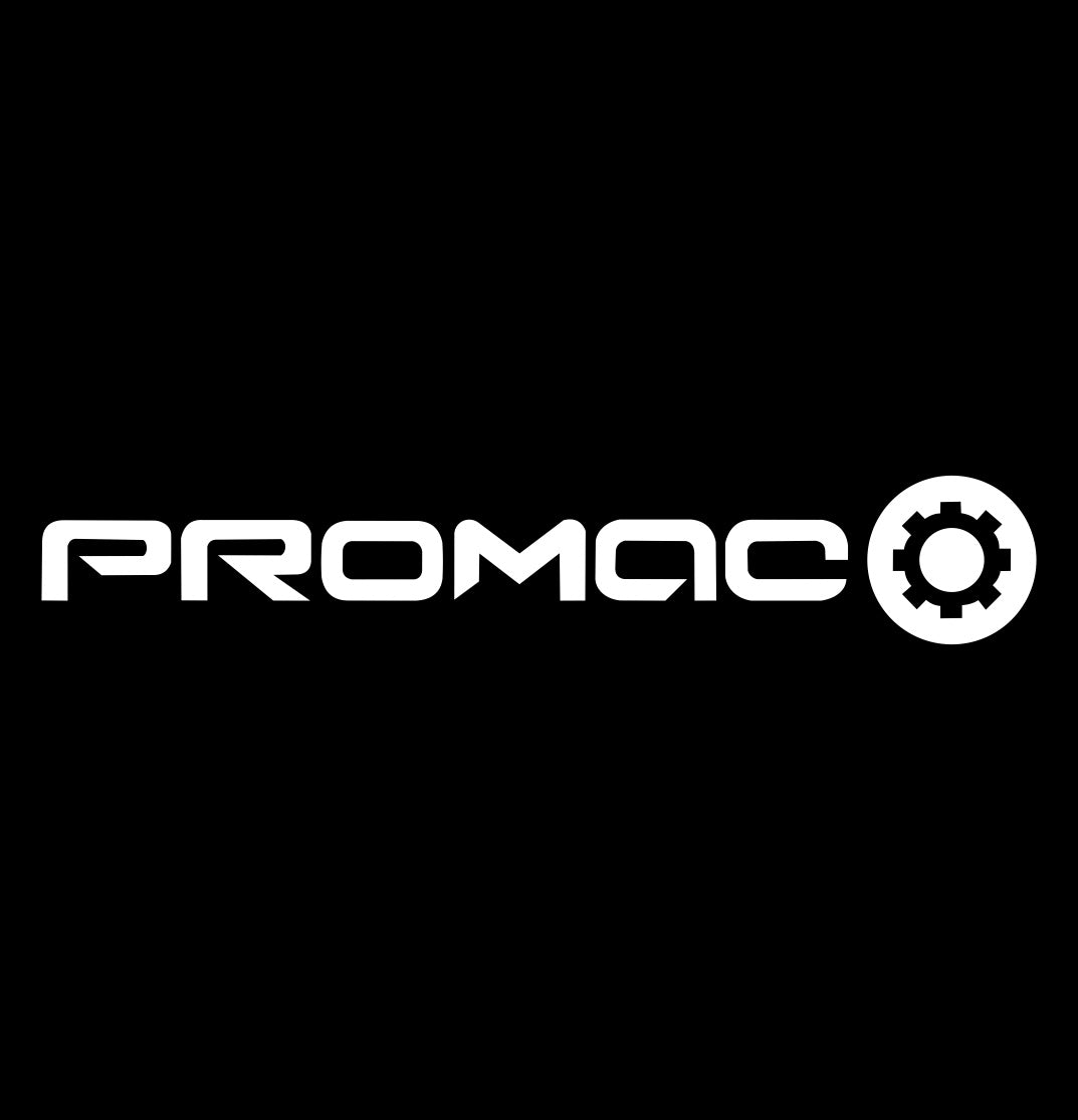 promac tools decal, car decal sticker