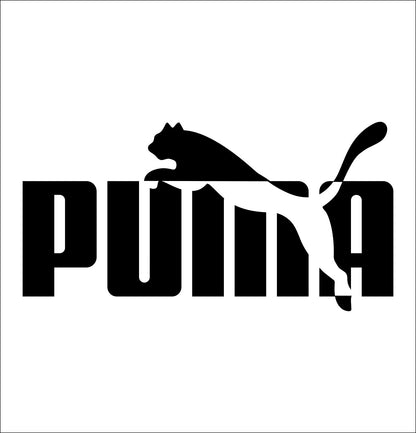 Puma decal, car decal sticker