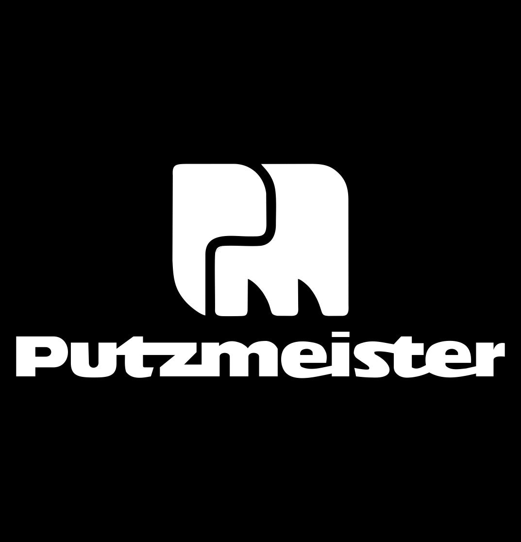 Putzmeister decal, car decal sticker