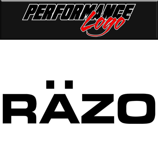 Razo decal, performance decal, sticker