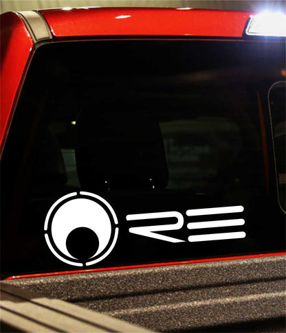 Re Audio decal, sticker, audio decal