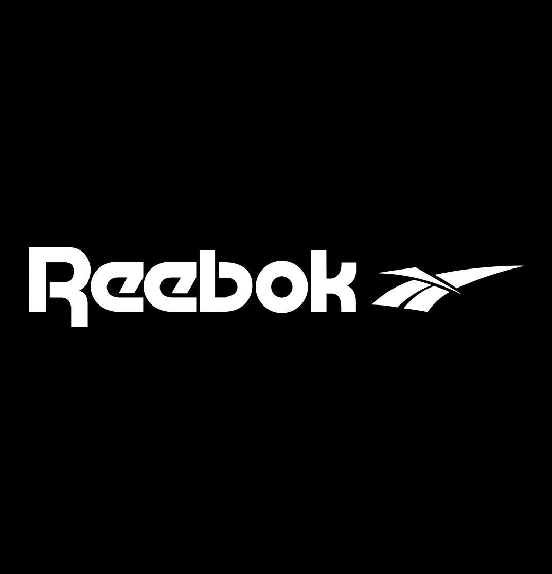 reebok decal, car decal sticker