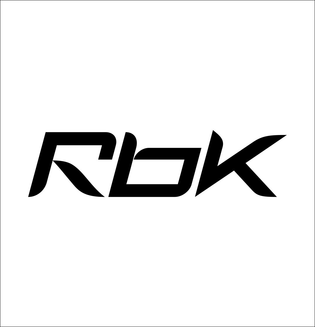 reebok decal, car decal sticker