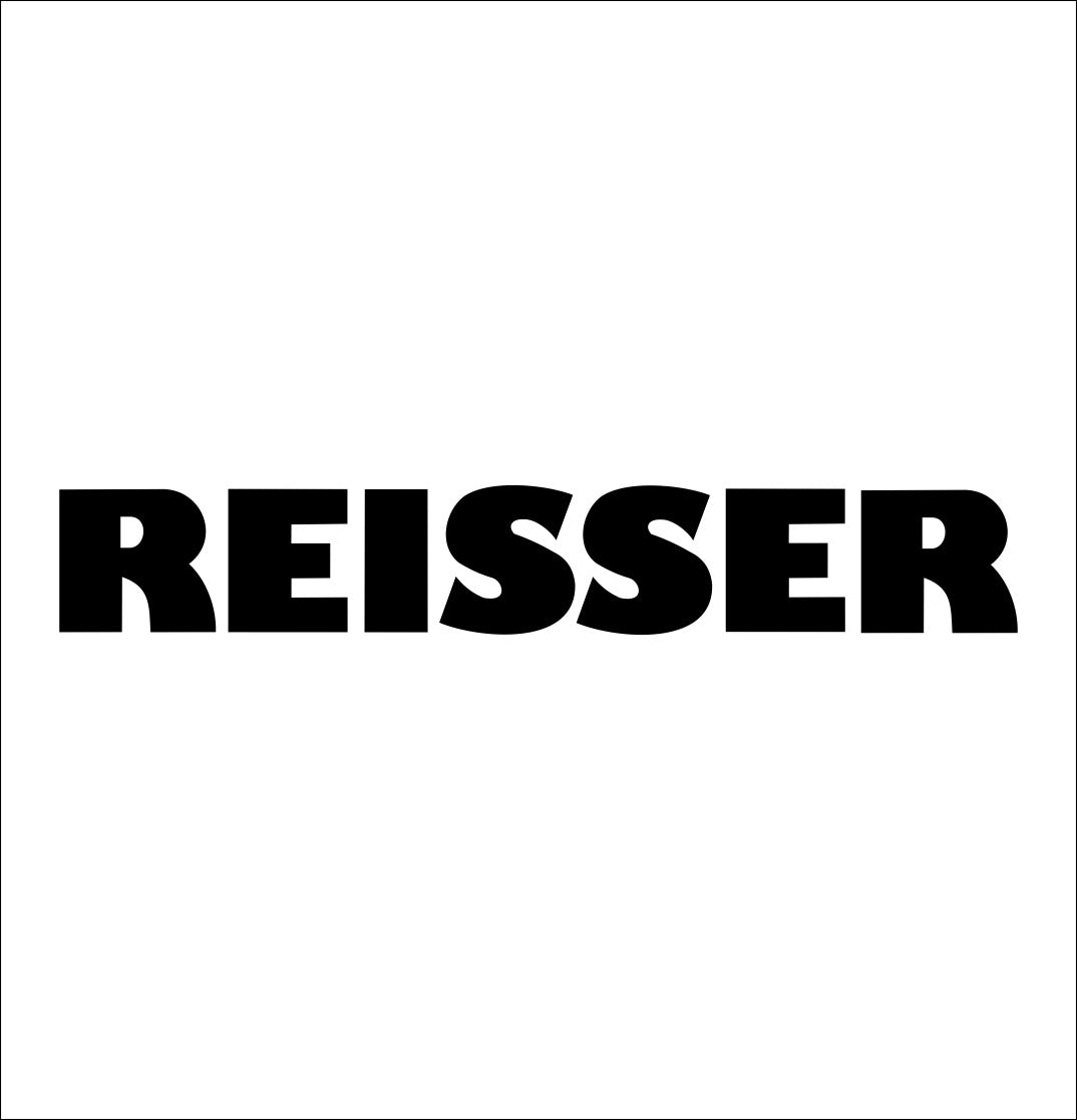 reisser decal, car decal sticker