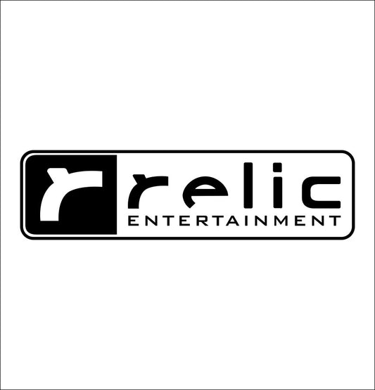 Relic Entertainment decal, video game decal, sticker, car decal