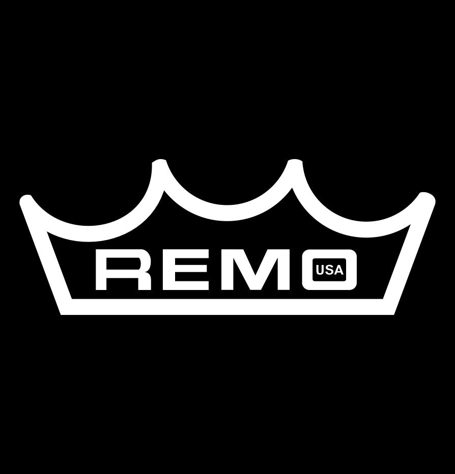 Remo Drumheads decal, music instrument decal, car decal sticker