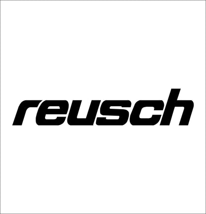 reusch decal, car decal sticker