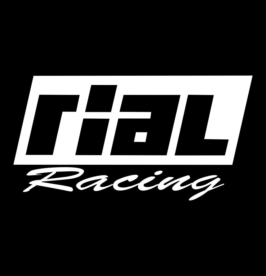 Rial Wheels decal, performance car decal sticker