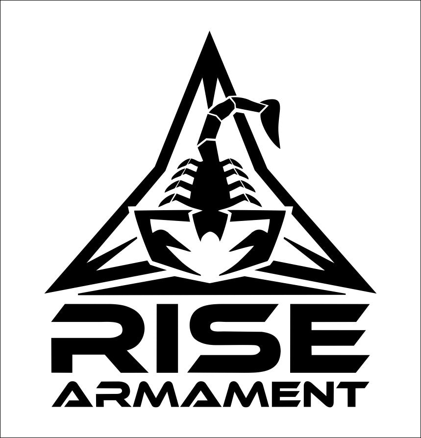 Rise Armament decal, firearm decal, car decal sticker