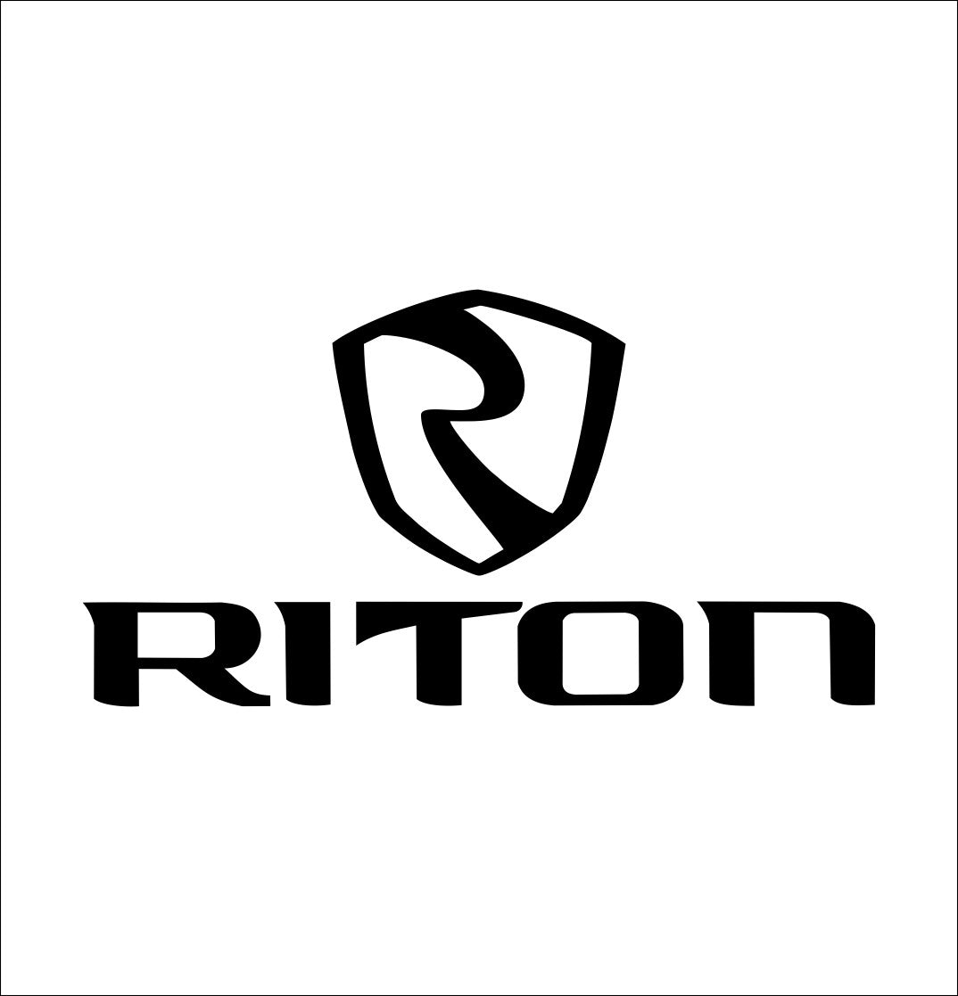 Riton Optics decal, sticker, hunting fishing decal