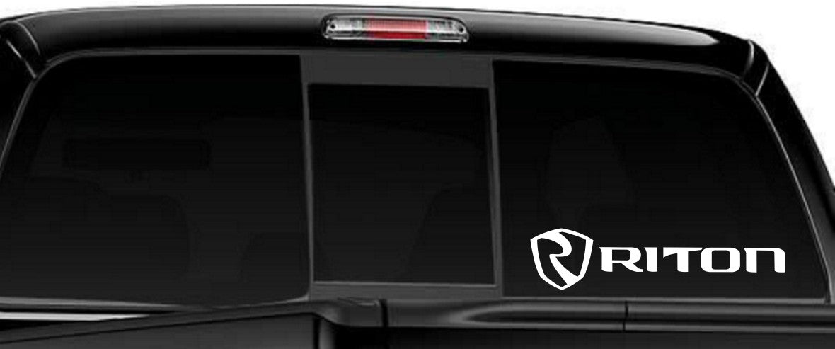 Riton Optics decal, sticker, car decal