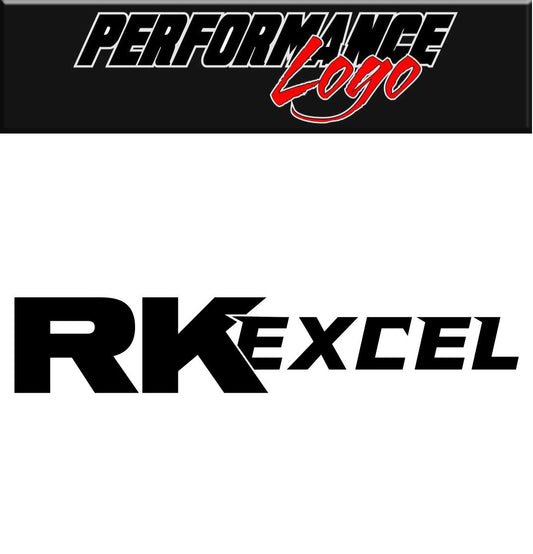 RK Excel decal, performance decal, sticker