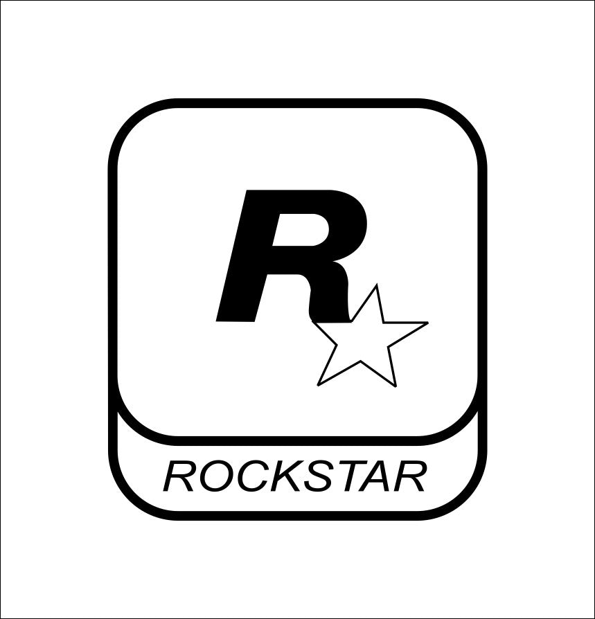 Rockstar Games decal, video game decal, sticker, car decal