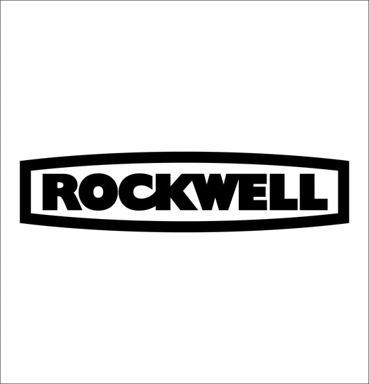 rockwell tools decal, car decal sticker