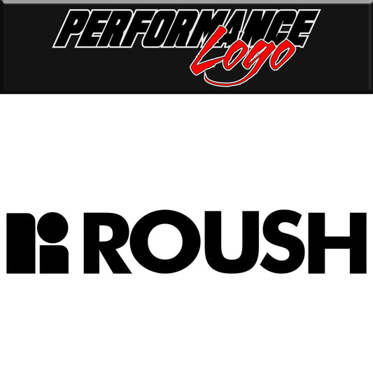 Roush decal, sticker