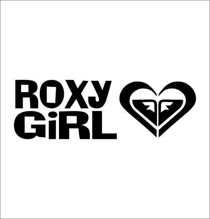 Roxy Skateboards decal, skateboarding decal, car decal sticker