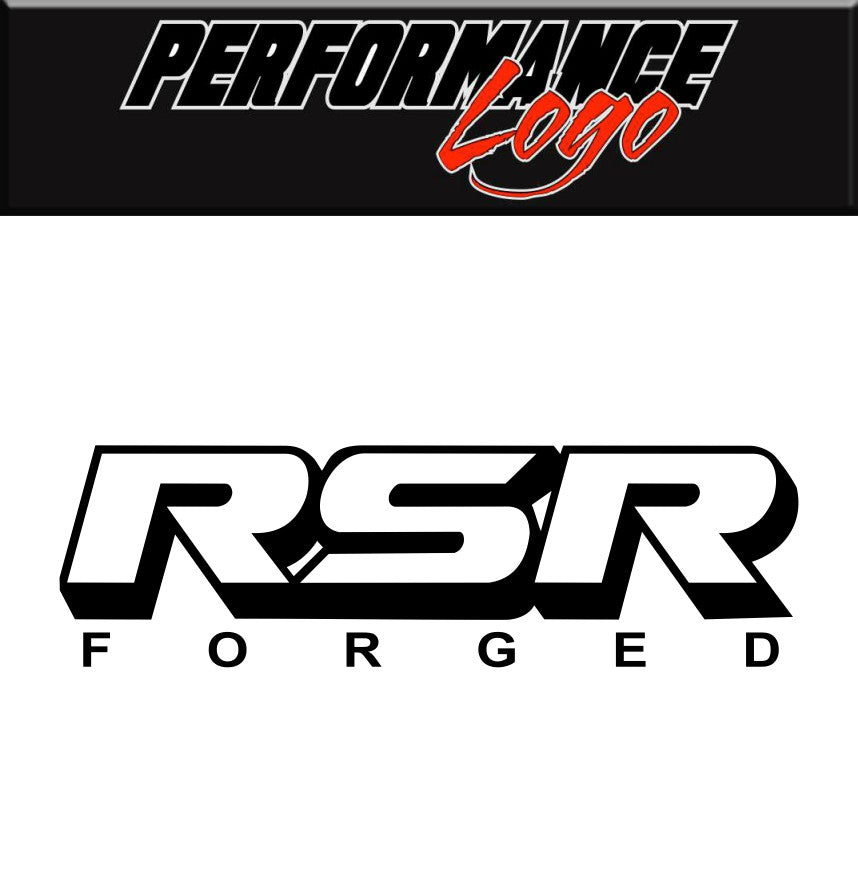 RSR Forged decal – North 49 Decals