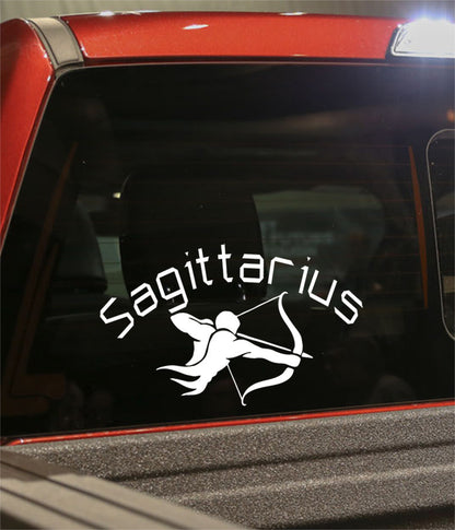 sagittarius1  zodiac decal - North 49 Decals