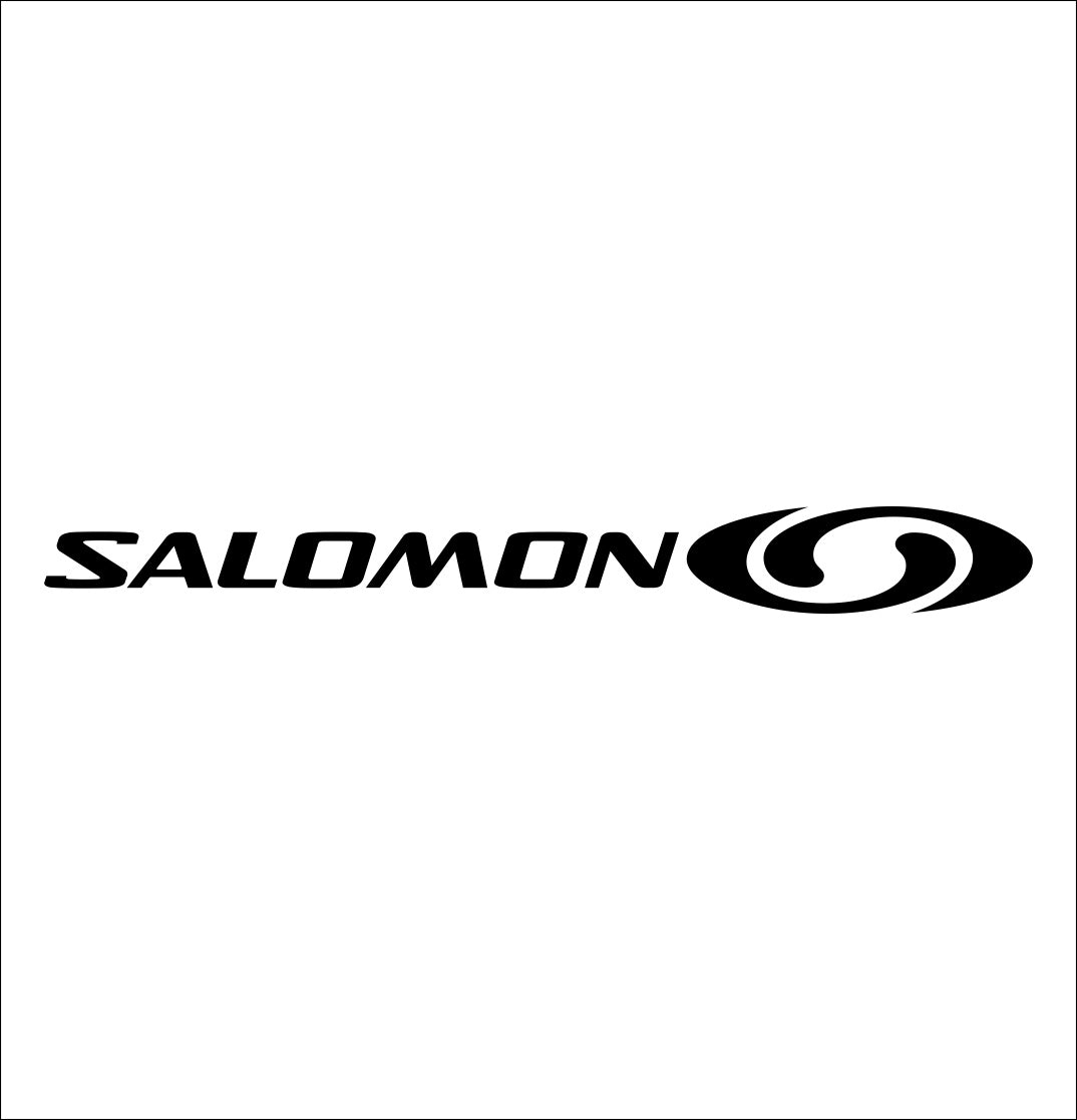 salomon decal, car decal sticker