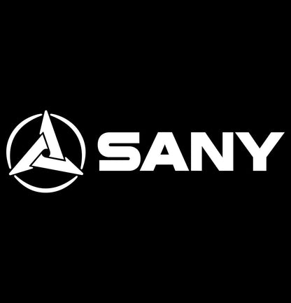 Sany decal, car decal sticker