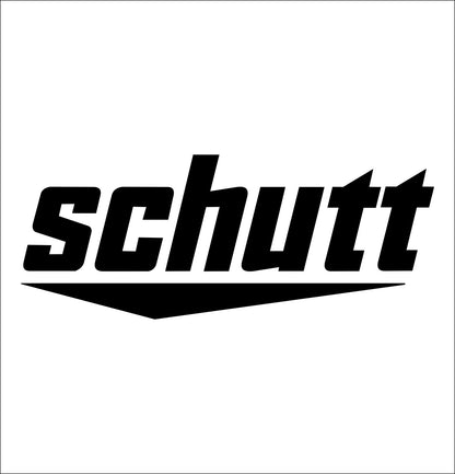 schutt decal, car decal sticker