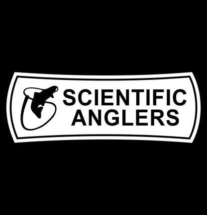 Scientific Anglers decal, fishing hunting car decal sticker