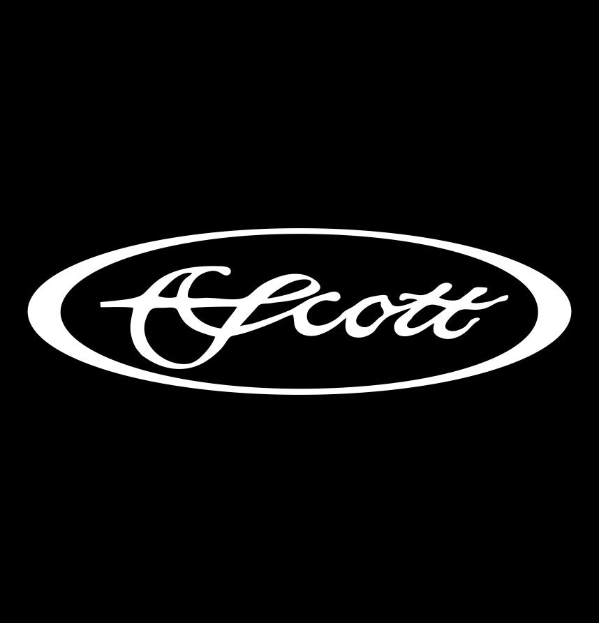 Scott Rods decal, fishing hunting car decal sticker