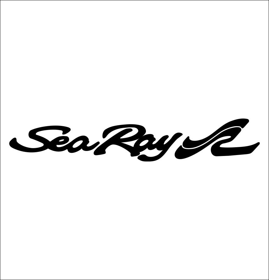 Sea Ray Boats decal, fishing hunting car decal sticker