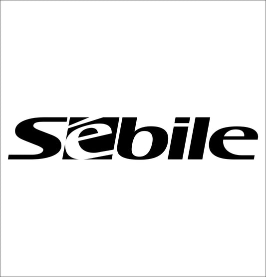 Sebile decal, fishing hunting car decal sticker