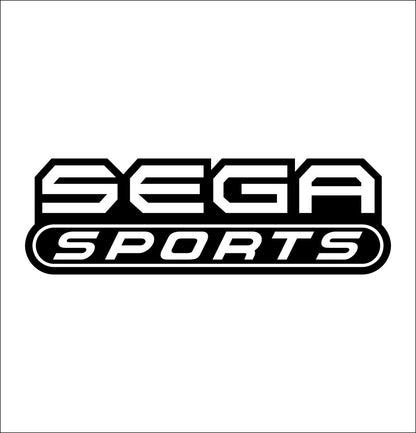 Sega Sports decal, video game decal, sticker, car decal