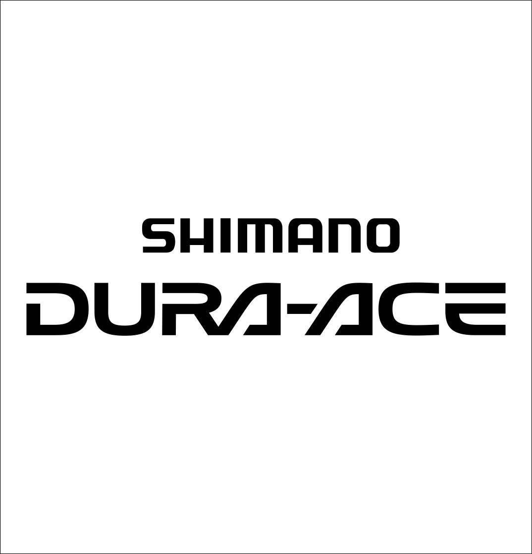 Shimano Dura Ace decal, sticker, hunting fishing decal