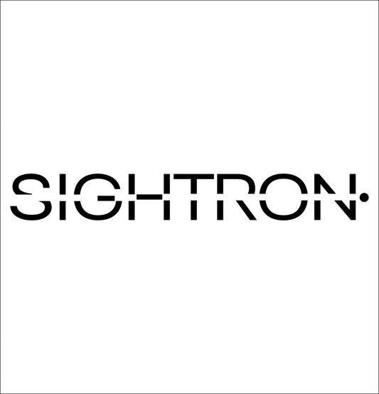 Sightron decal, fishing hunting car decal sticker