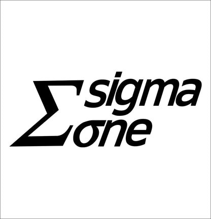 Sigma One Darts decal, darts decal, car decal sticker