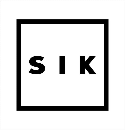 SIK Broadheads decal, fishing hunting car decal sticker