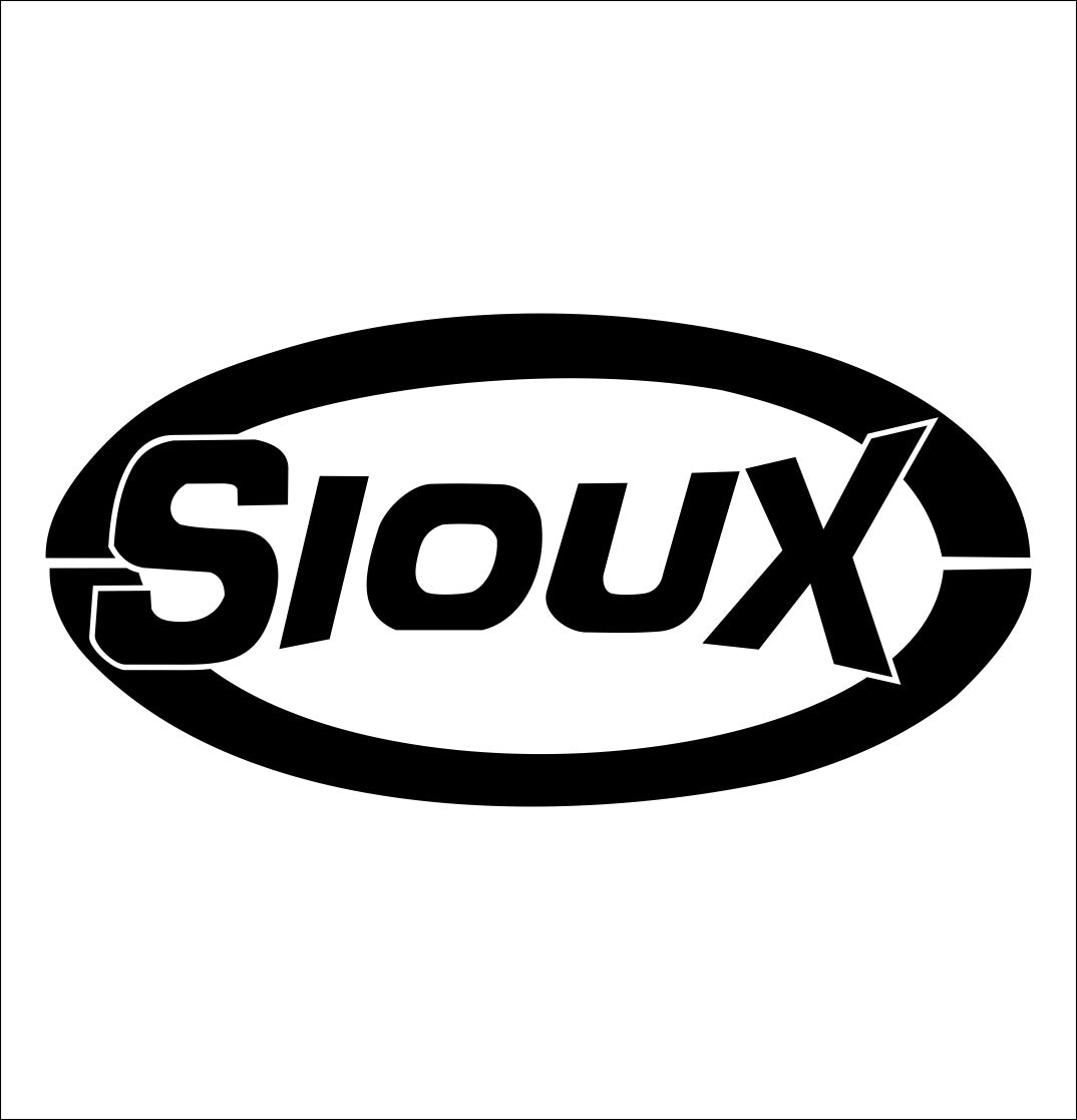 sioux tools decal, car decal sticker