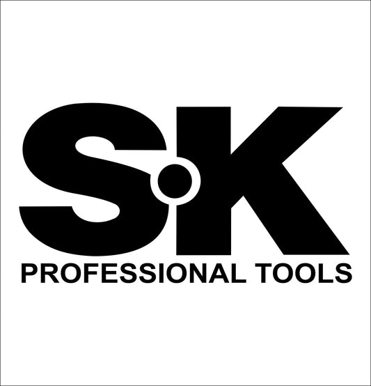 SK tools decal, car decal sticker