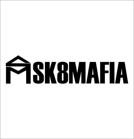 SK8Mafia decal, skateboarding decal, car decal sticker