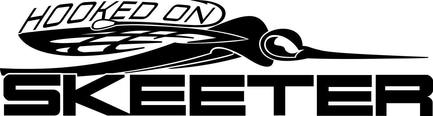 skeeter boats decal, car decal, fishing sticker