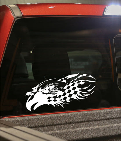 skull 11 skull biker decal - North 49 Decals