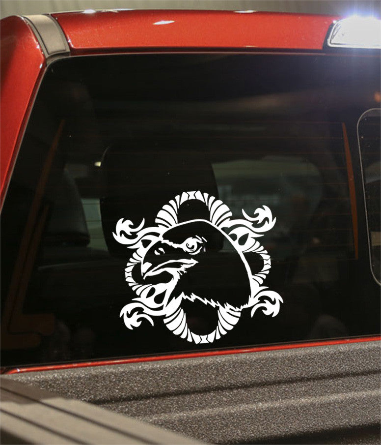 skull 18 skull biker decal - North 49 Decals