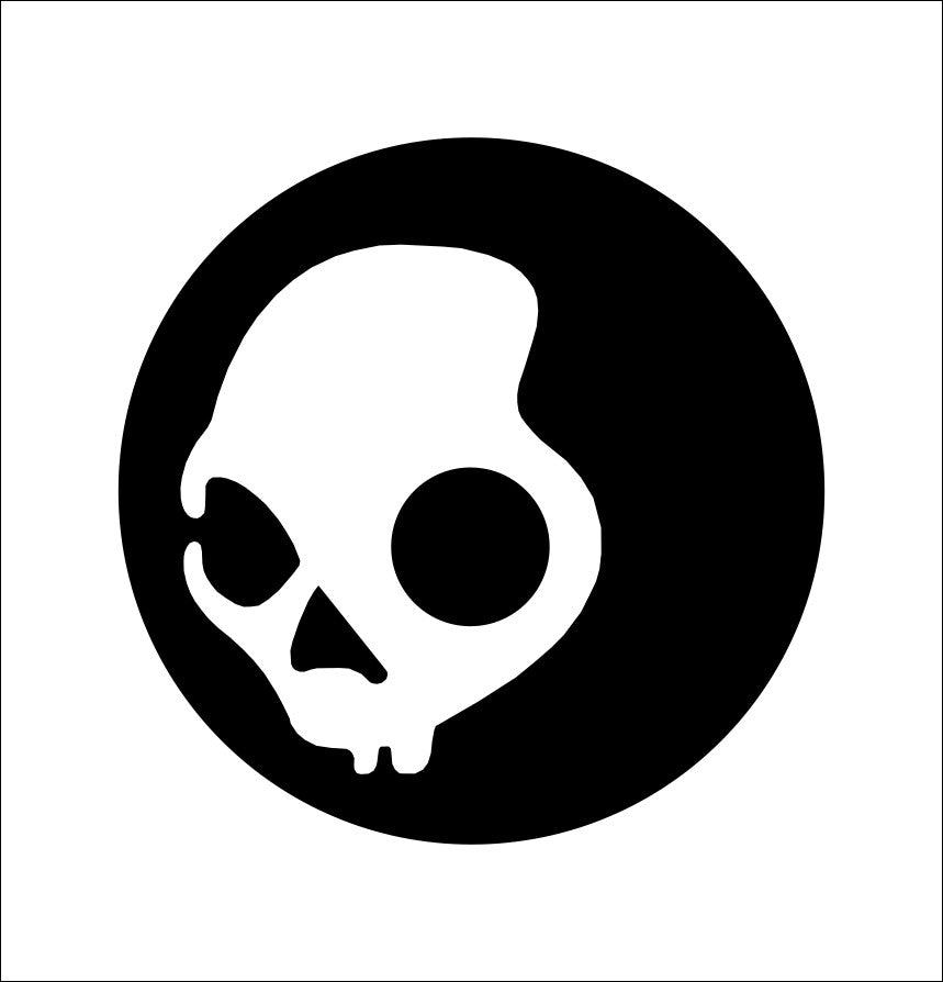 Skullcandy decal, sticker, ski snowboard decal