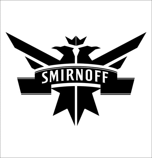 Smirnoff decal, vodka decal, car decal, sticker