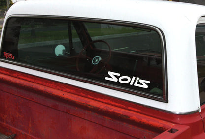 Solis decal, farm decal, car decal sticker