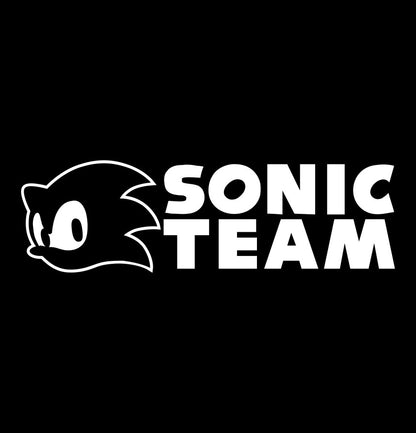 Sonic Team decal, video game decal, sticker, car decal